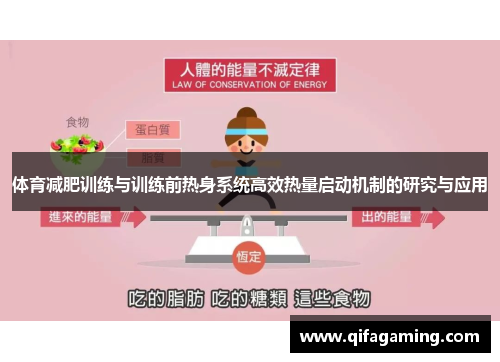 体育减肥训练与训练前热身系统高效热量启动机制的研究与应用